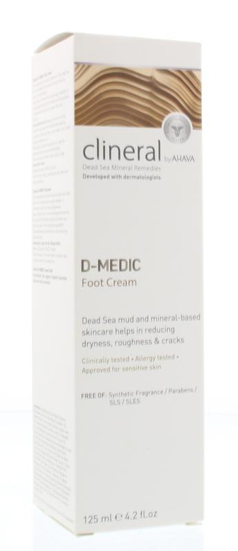 Clineral D-medic foot cream