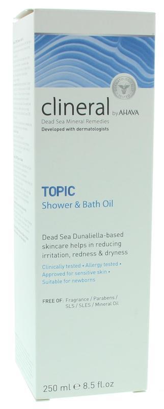 Clineral topic shower & bath oil