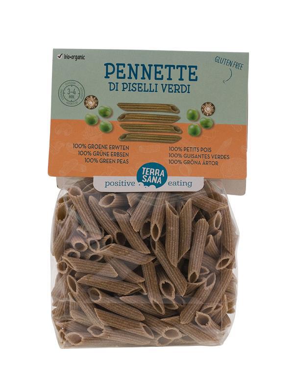 Pennette di piselli verdi 100% groene erwten bio