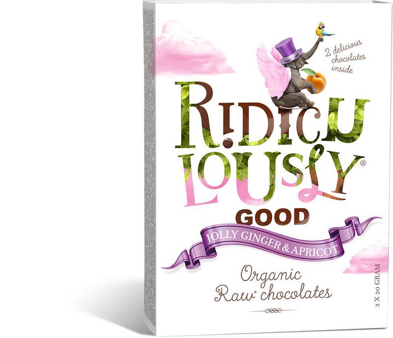 raw bonbon gember-abrikoos 40g