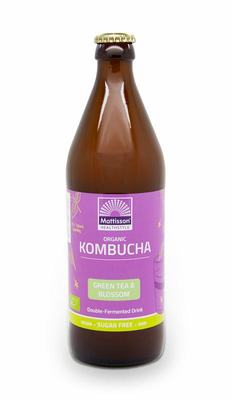 Mattisson Kombucha green tea blossom bio Mattisson Kombucha green tea blossom bio