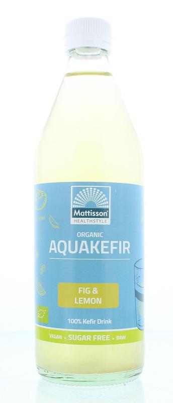 Aquakefir fig & lemon waterkefir vijg & limoen bio