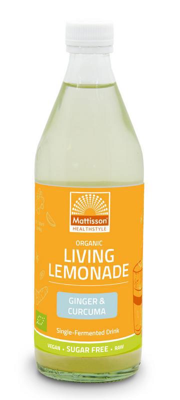 Living lemonade ginger & curcuma bio