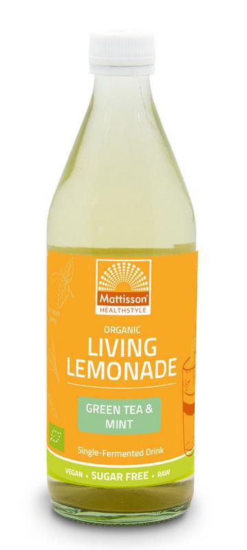 Living lemonade green tea mint bio