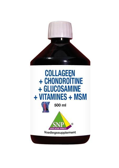 Collageen + MSM + Glucosamine + Vitamines