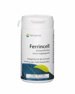 Springfield Ferrincell ijzer pyrofosfaat 5mg