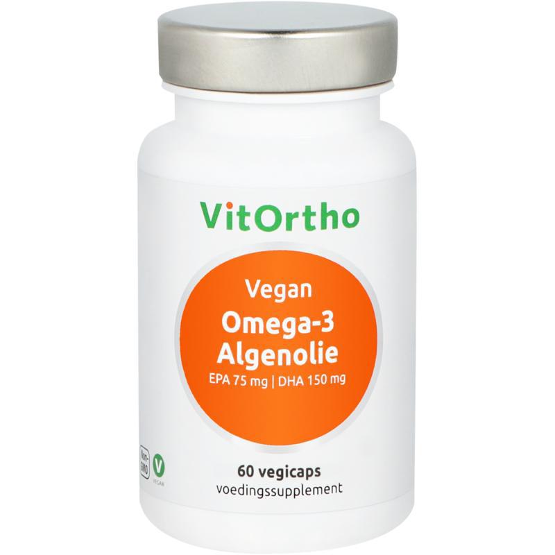 Omega-3 algenolie EPA 75mg DHA 150mg vegan