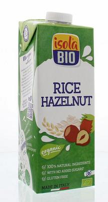 Isola Bio Rijstdrank hazelnoot bio