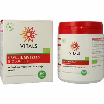Vitals Vitals Psylliumvezels Biologisch Vitals Vitals Psylliumvezels Biologisch