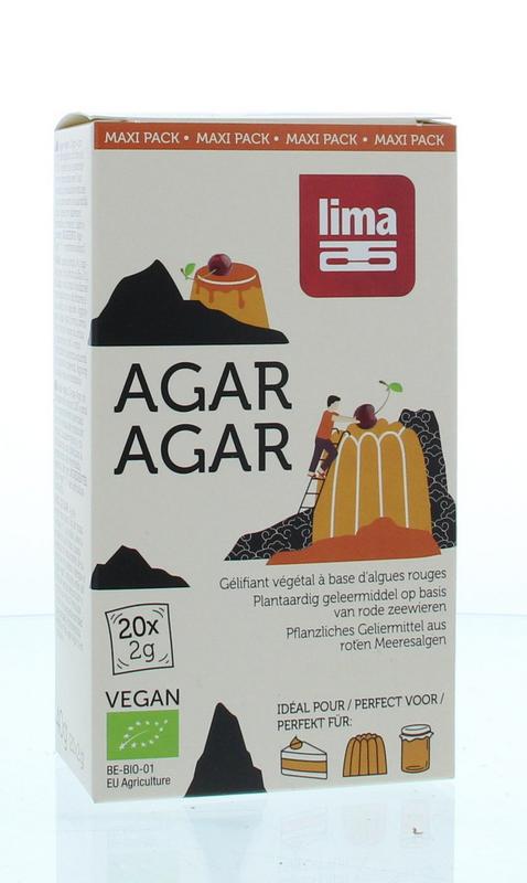 Agar agar maxi pack 2 gram bio