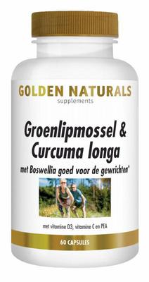 Golden Naturals Groenlipmossel & curcuma longa