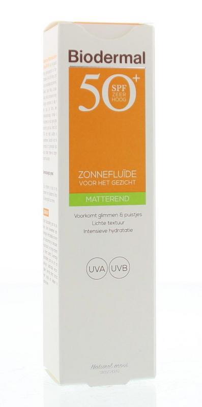 Matterende zonnefluid SPF50+