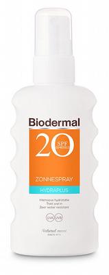 Biodermal Zonnespray hydraplus SPF20