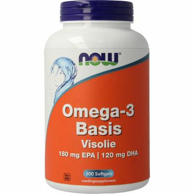 NOW Omega-3 basis 180 mg EPA 120 mg DHA