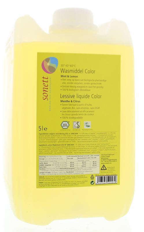 vloeibaar wasmiddel color (navul) 5 ltr