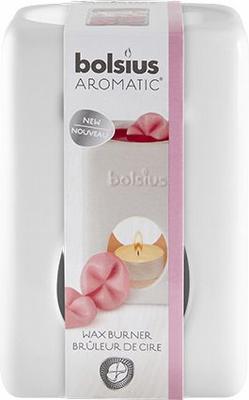 Bolsius Brander vierkant wit