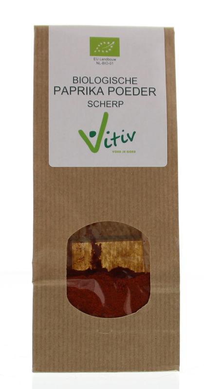 Paprika poeder scherp bio