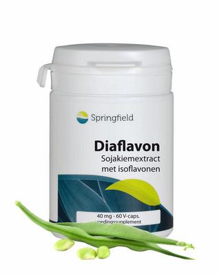 Springfield Diaflavon soja isoflavon 40 mg