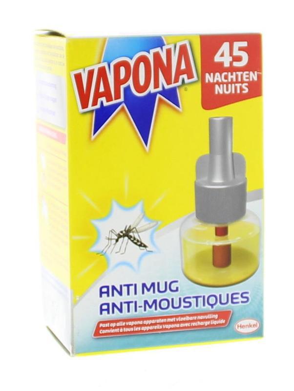 Anti mug stekker 45 nachten navul