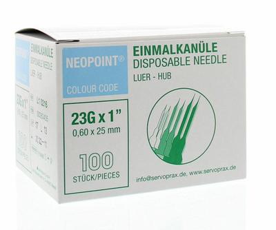 Neopoint Injectienaald steriel 0.6 x 25