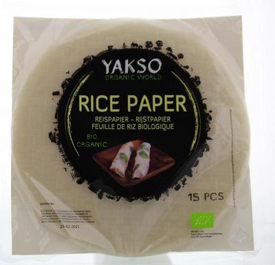 Yakso Rijstpapier bio