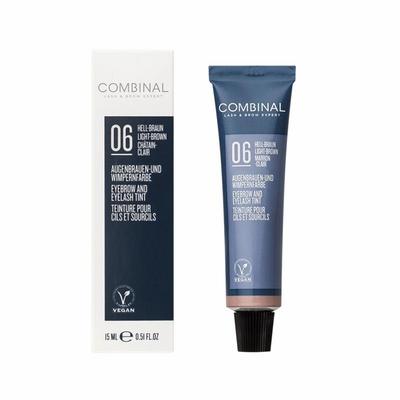 Combinal Wenkbrauw- en wimperverf kastanjebruin