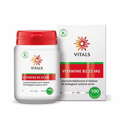 Vitals Vitals Vitamine B2 riboflavine 5 fosfaat Vitals Vitals Vitamine B2 riboflavine 5 fosfaat
