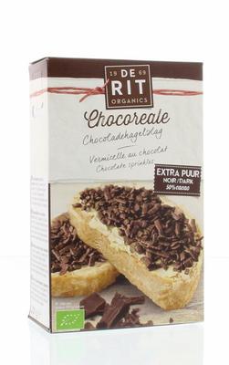 De Rit Chocoreale hagelslag extra puur bio