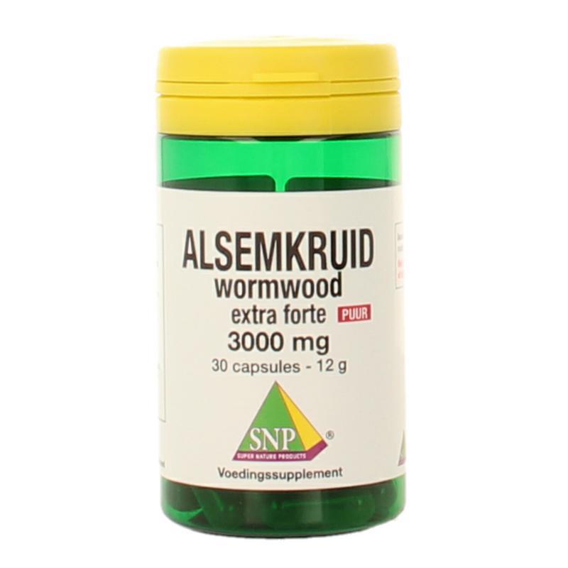 Alsemkruid wormwood 3000 mg puur