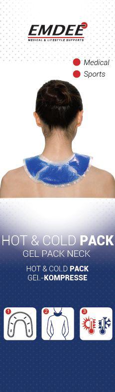 Hot & cold pack neck beads