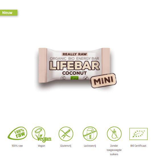 Lifebar kokos mini bio