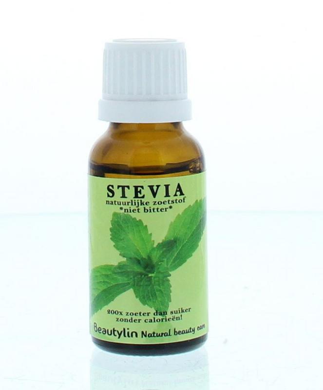 Stevia niet bitter druppelfles