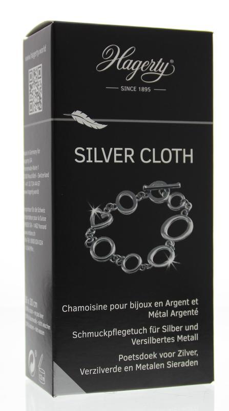Silver cloth 30 x 36cm