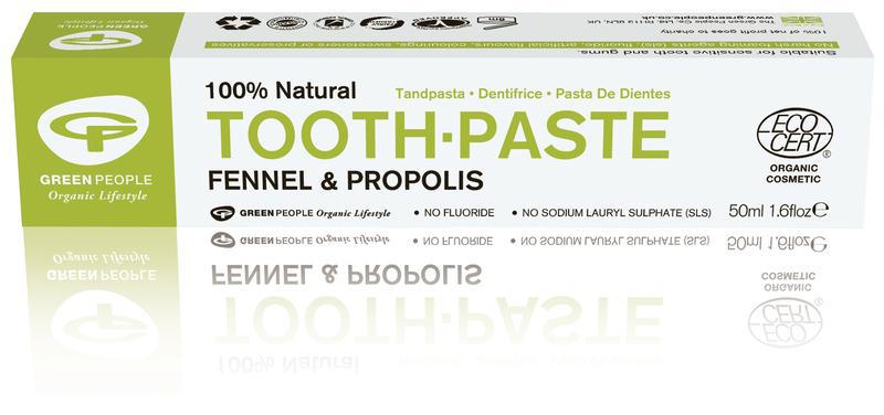 Tandpasta fennel & propolis muntvrij