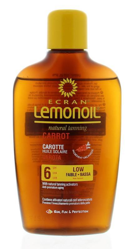 ecran sun oil spray carrot spf 6 200ml