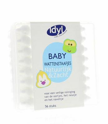 Idyl baby wattenstaafjes 56st