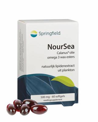 Springfield NourSea calanusolie omega 3 wax esters