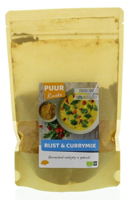 Rijst & currymix bio 175 gr