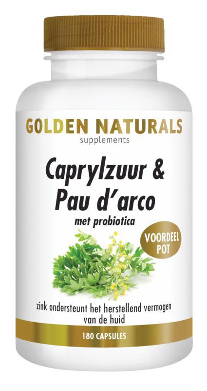 Caprylzuur & pau d'arco met probiotica