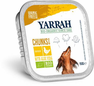 Yarrah Hondenvoer chunks met kip bio