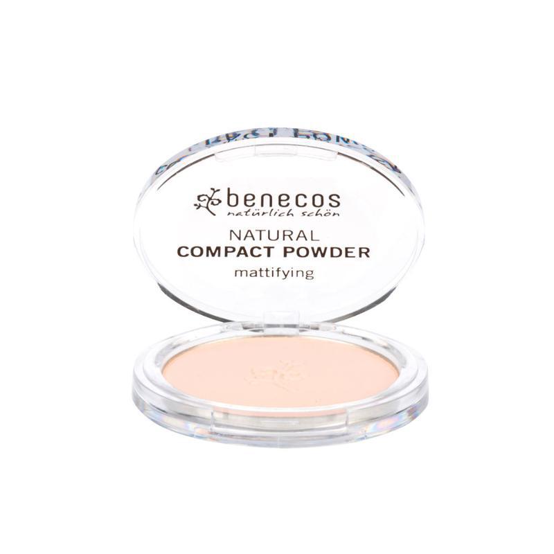 Natural compact powder fair