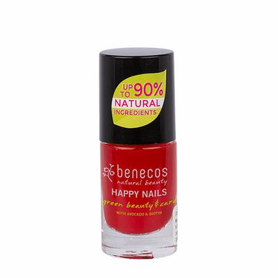 Benecos Vegan nail polish vintage red 20-free plantbased