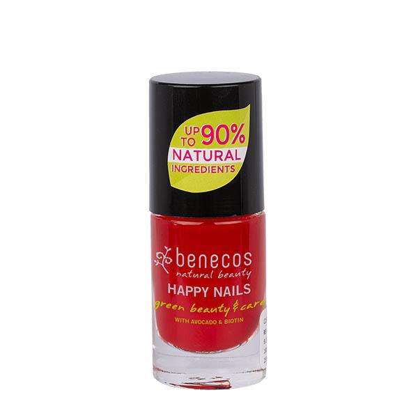 Vegan nail polish vintage red 20-free plantbased