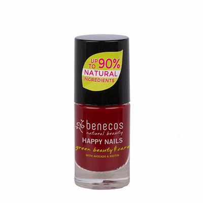 Benecos Vegan nail polish cherry red 20-free plantbased