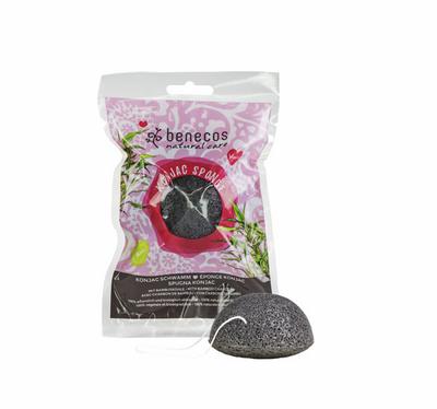 Benecos Natural konjac sponge - black bamboo
