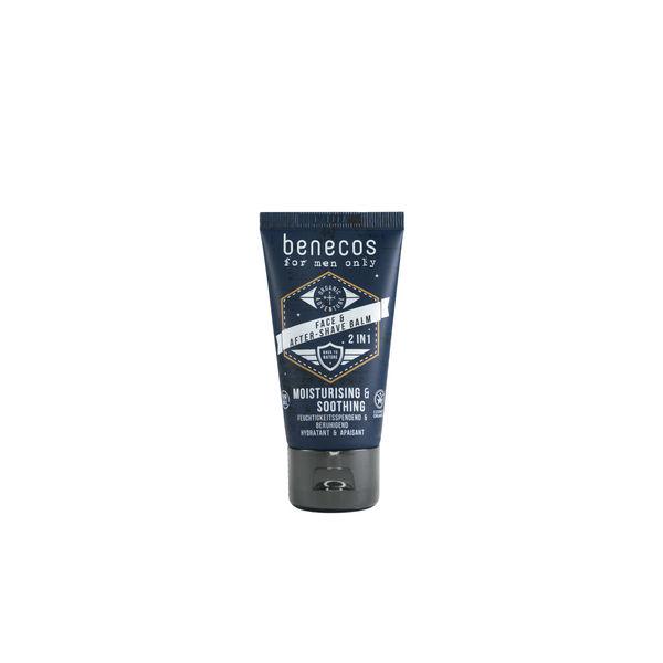 Bio for men only face aftershave balm 2in1
