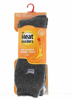 Heat Holders heatholders mens lite - twist 6-11 charcoal/grey