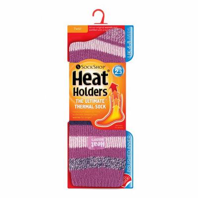 Heat Holders Ladies fashion twist maat 4-8 appleby pink strips