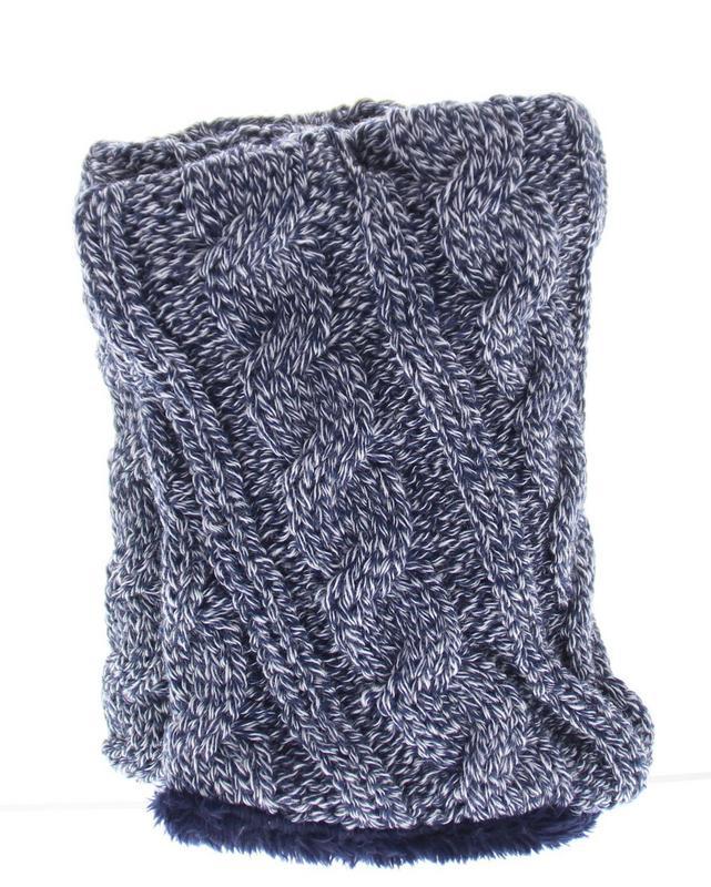 Ladies neck warmer navy