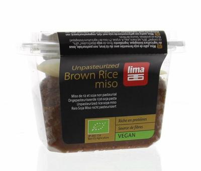 Lima Brown rice miso ongepasteuriseerd bio